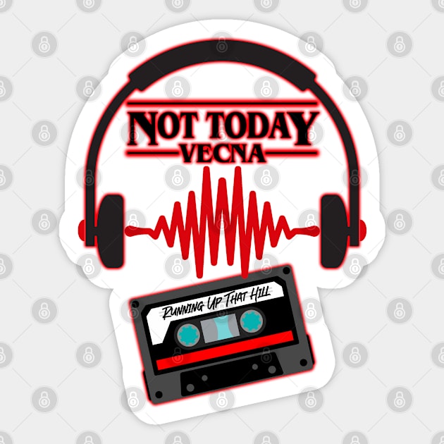 Not Today Sticker by Tee Arcade